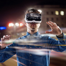 Virtual reality ontmantel de bom Doesburg